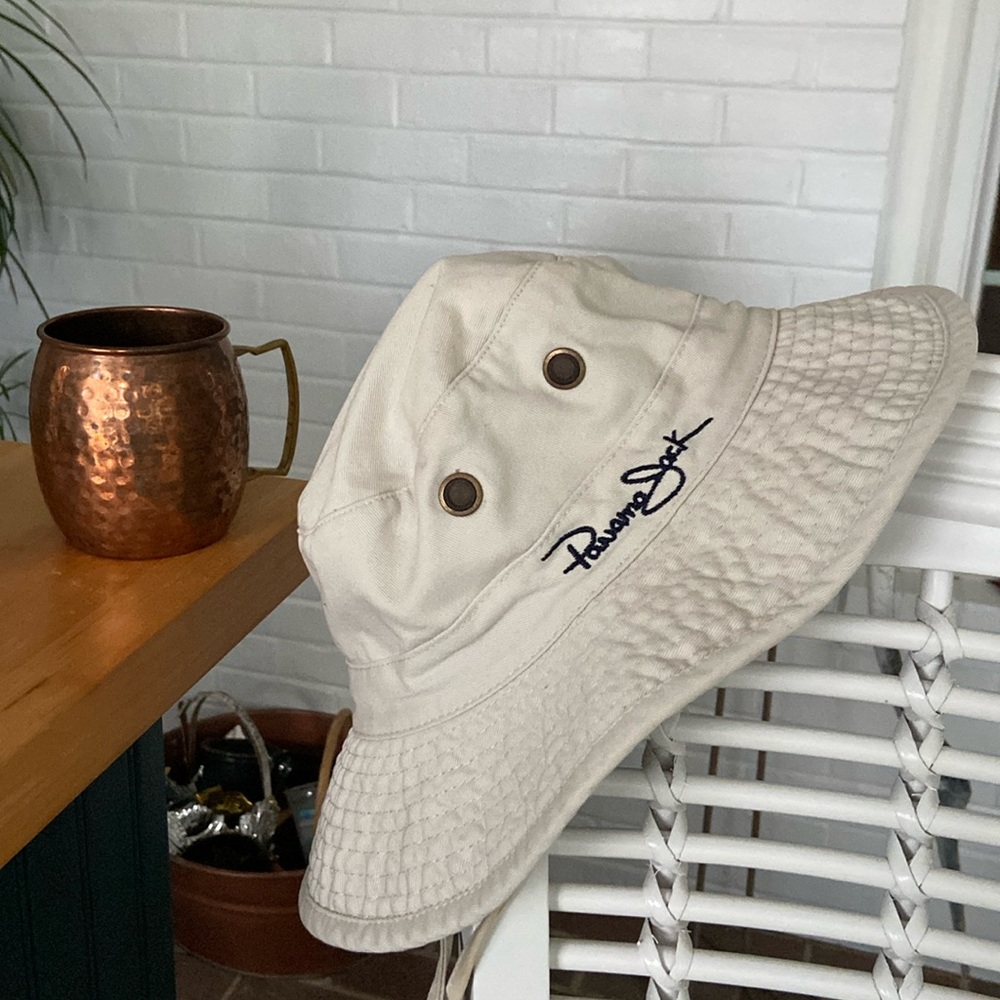Panama Jack Cream Bucket Hat